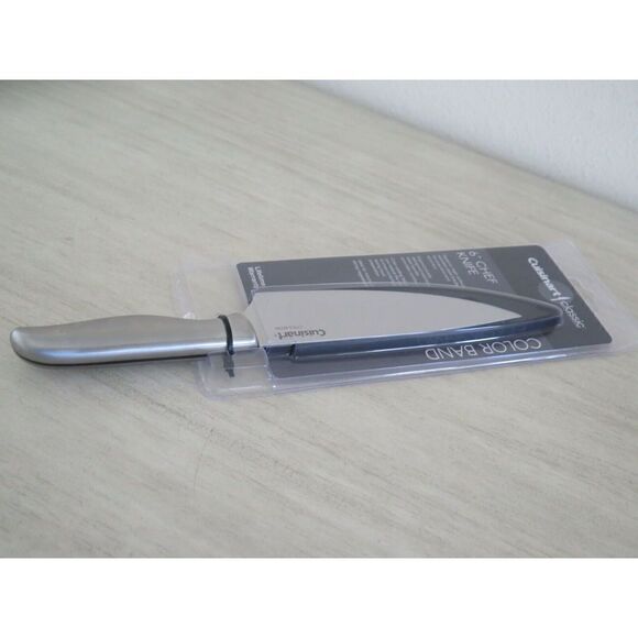 Cuisinart Classic C77CS-6CFBK, Silver/Black 6" Chef Knife - Picture 4 of 5